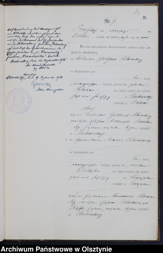 image.from.unit.number "Heiraths-Neben-Register Nr 1- 13"