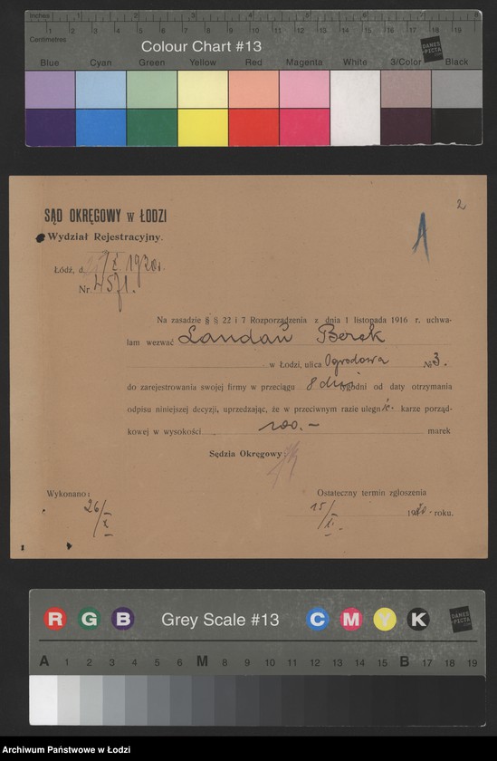 Obraz 4 z jednostki "Berek Landau- sprzedaż manufaktury"