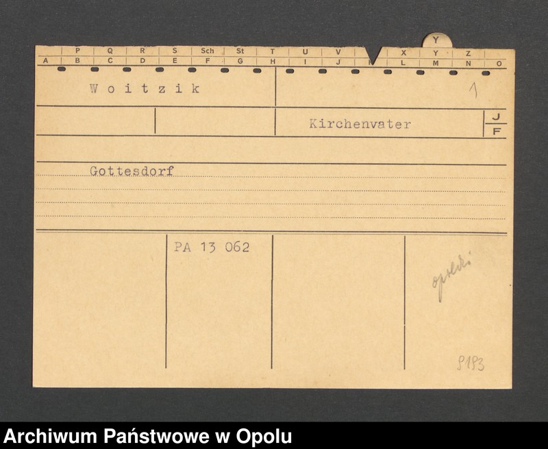 Obraz 3 z jednostki "[Woitzik, Gottesdorf]"