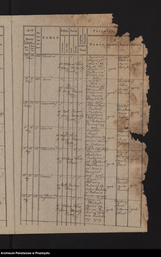image.from.unit.number "Copia metrices natorum ex anno 1839  [Kopia metryki urodzeń z roku 1839]"