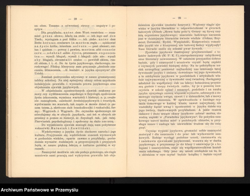 image.from.unit.number "IX Sprawozdanie Dyrekcji C.K. Gimnazjum V. w Krakowie za rok szkolny 1914/15"