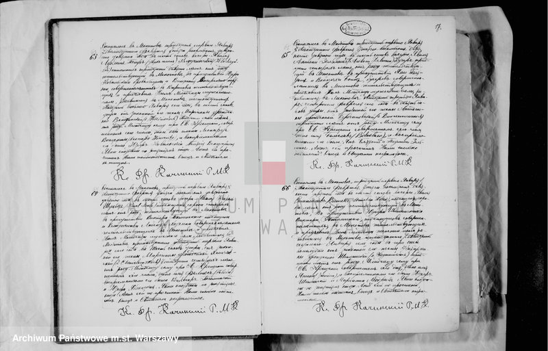 Obraz 17 z jednostki "Akta urodzeń, małżeństw i zgonów"