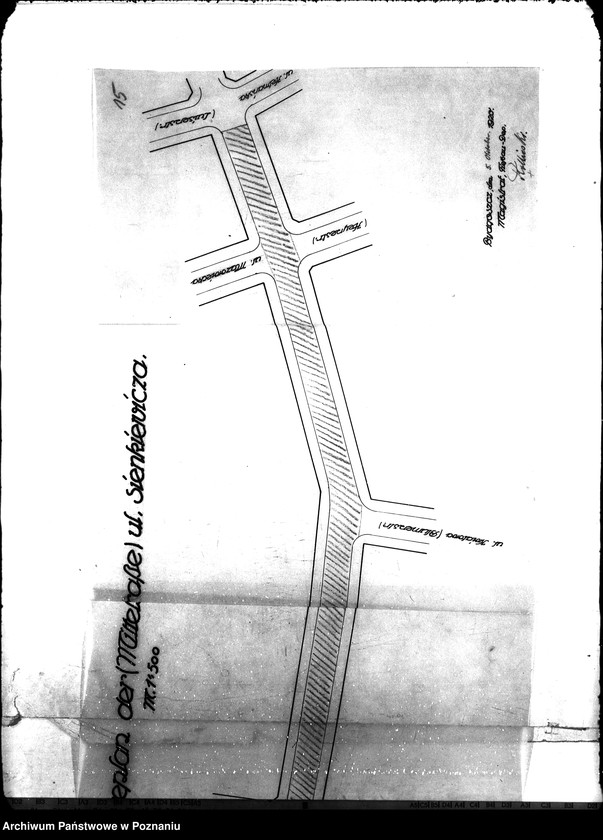 Obraz 19 z jednostki "[korespondencja w sprawie udzielenia zapomóg na roboty interwencyjne w Bydgoszczy]."