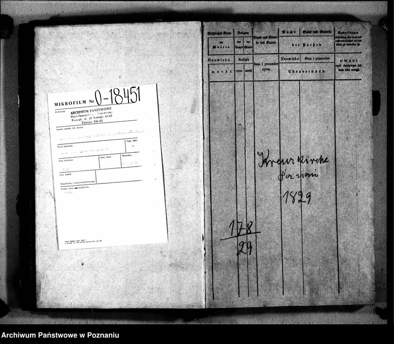 Obraz 3 z jednostki "Duplikat der Getauften, Getrauten, Verstorbenen"