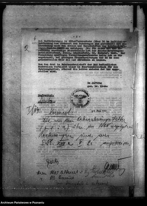 Obraz 10 z jednostki "Koszty i dochody związane ze złupionymi towarami w Warszawie"