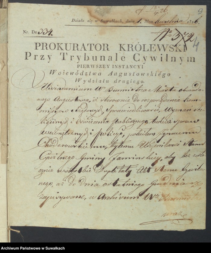 image.from.unit.number "Akta tyczące się urzędników Stanu Cywilnego"