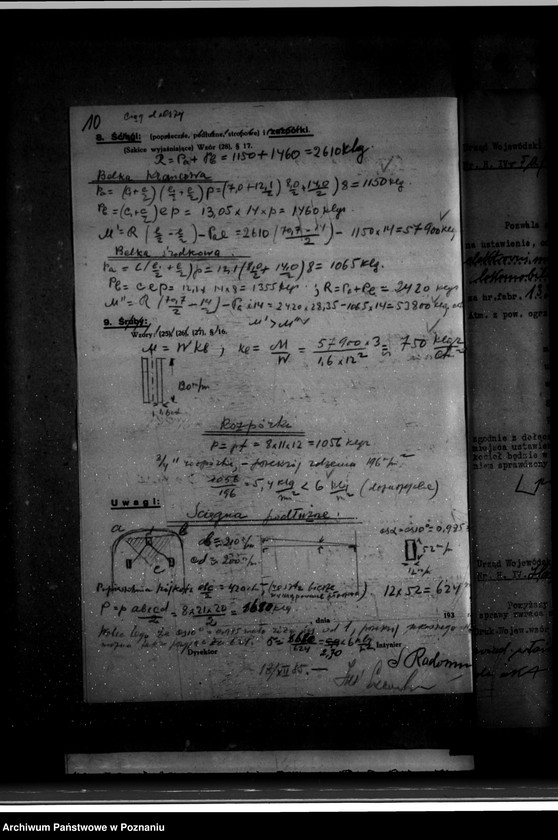 Obraz 14 z jednostki "Majętność Chwalibogowo powiat wrzesiński własność A. Myszkowski nr woj. kotła 1718"