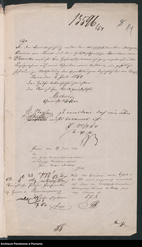 Obraz 18 z jednostki "A. betr. Miecislaus Casimir von Busse"