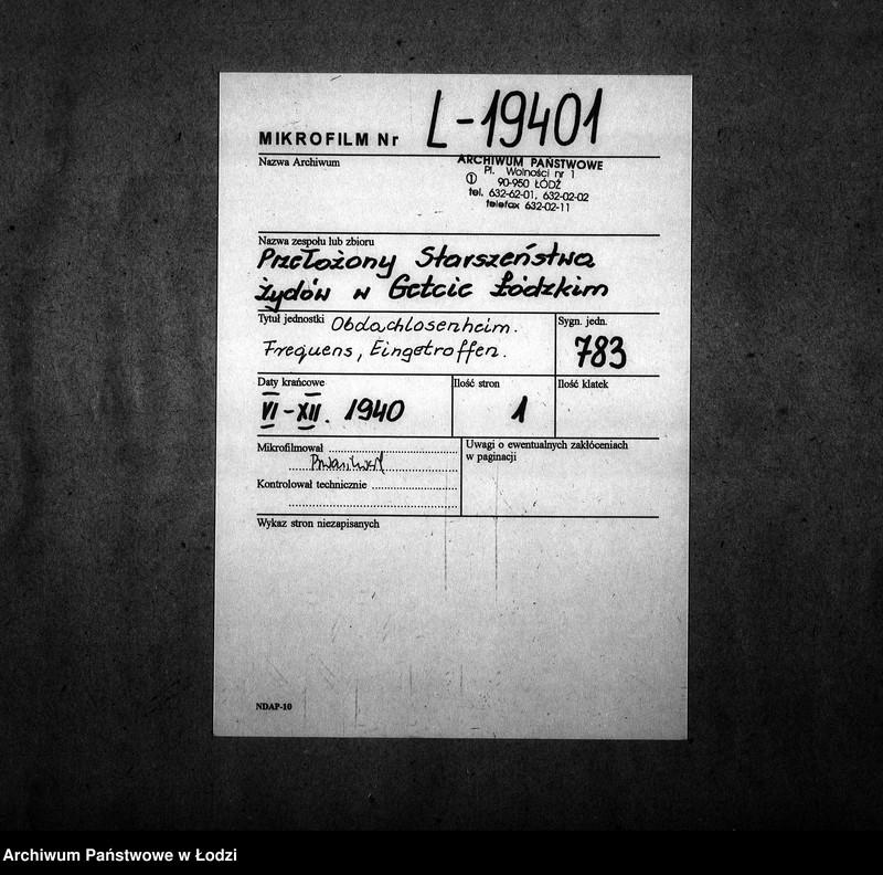 Obraz 2 z jednostki "Obdachlosenheim"