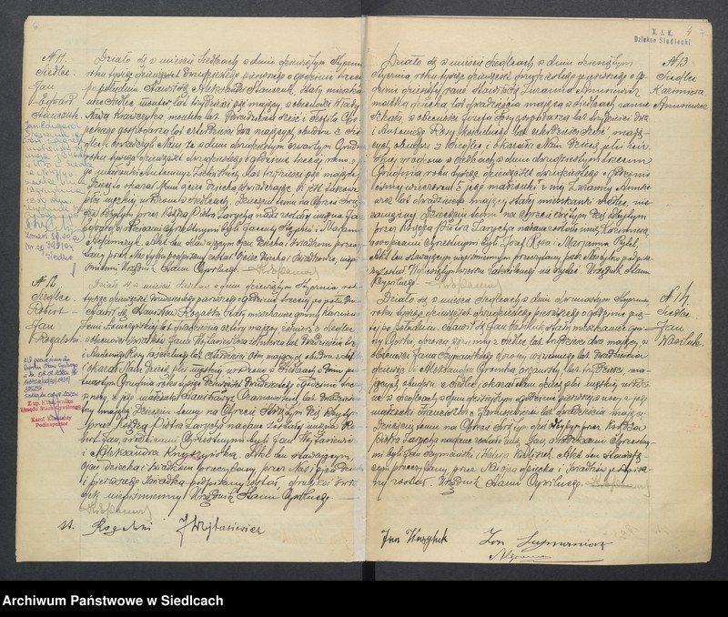 Obraz 7 z jednostki "Akty urodzeń, małżeństw, zgonów"