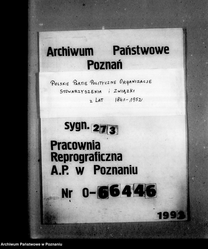 Obraz 1 z jednostki "Sprawozdania z Ponieca i Zbąszynia"