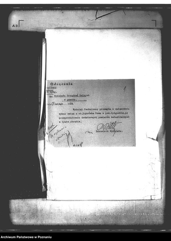 Obraz 5 z jednostki "Ostateczny rejestr pomiarowy Dąbrówki Nowej powiat bydgoski"