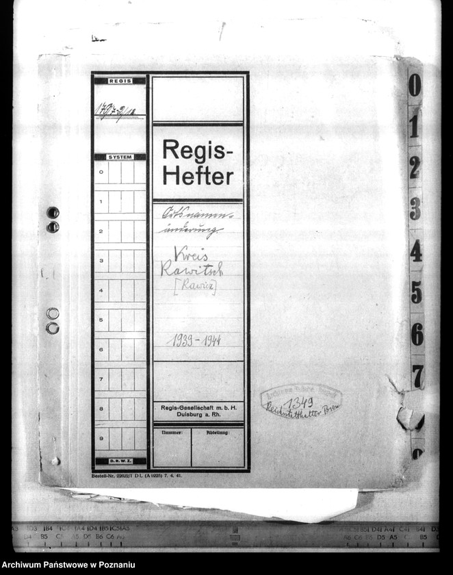 Obraz 4 z jednostki "Ortsnamenänderung - Kreis Rawitsch (Rawicz)"