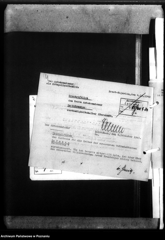 Obraz 8 z jednostki "Arthur Kronberger aus Piaski, Kreis Leslau (Włocławek)"