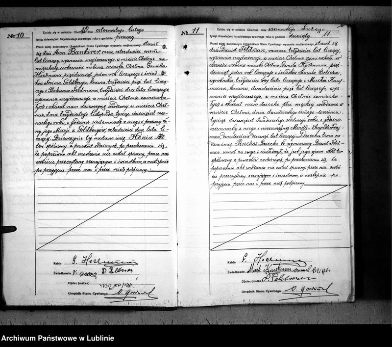 image.from.unit.number "Alegaty do ksiąg urodzeń, małżeństw i zgonów z lat 1845 - 1846"