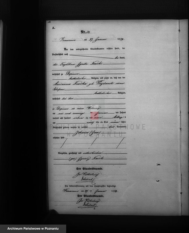Obraz 14 z jednostki "Księga urodzeń"
