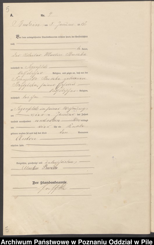 image.from.unit.number "Księga urodzeń"