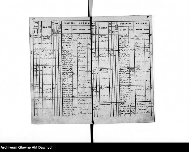 image.from.unit.number "Parafia: Uhnów. Dekanat: Bełz. Księga metrykalna urodzeń dla wsi Józefówka, Michałówka i Poddębce."