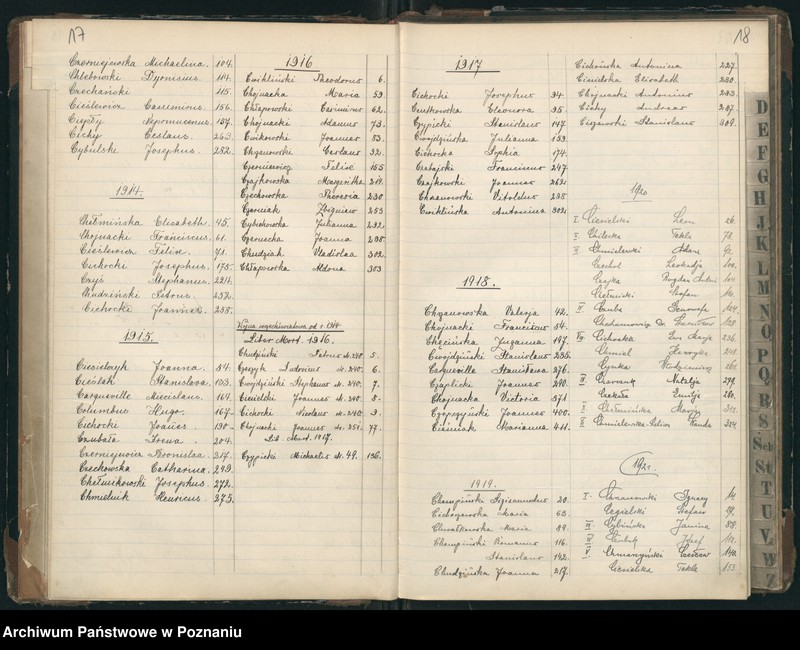 Obraz 13 z jednostki "Indeks zgonów"