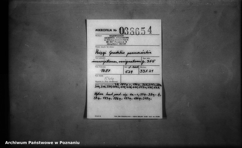 Obraz 2 z jednostki "Inscriptiones, resignationes [protocollon]"