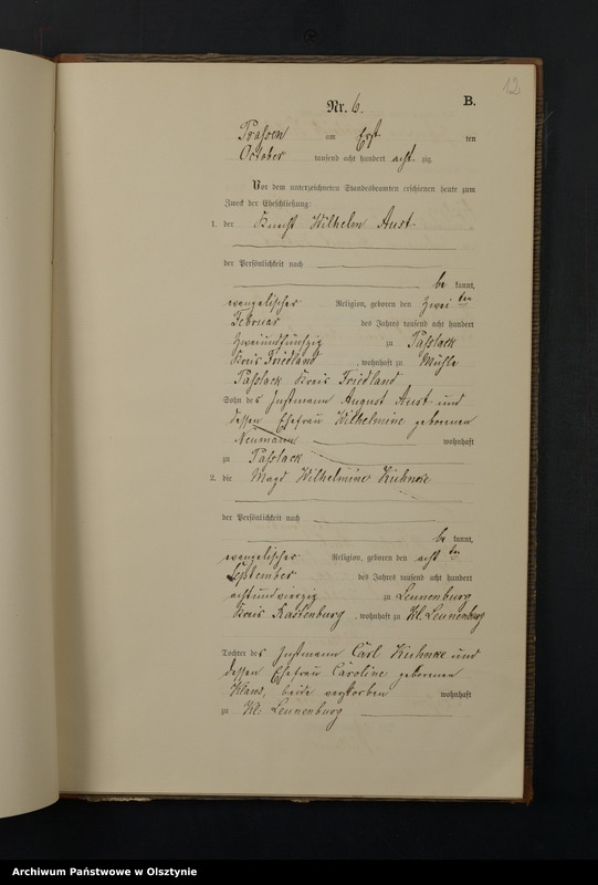 image.from.unit.number "Heiraths-Neben-Register Nr 1 - 12"