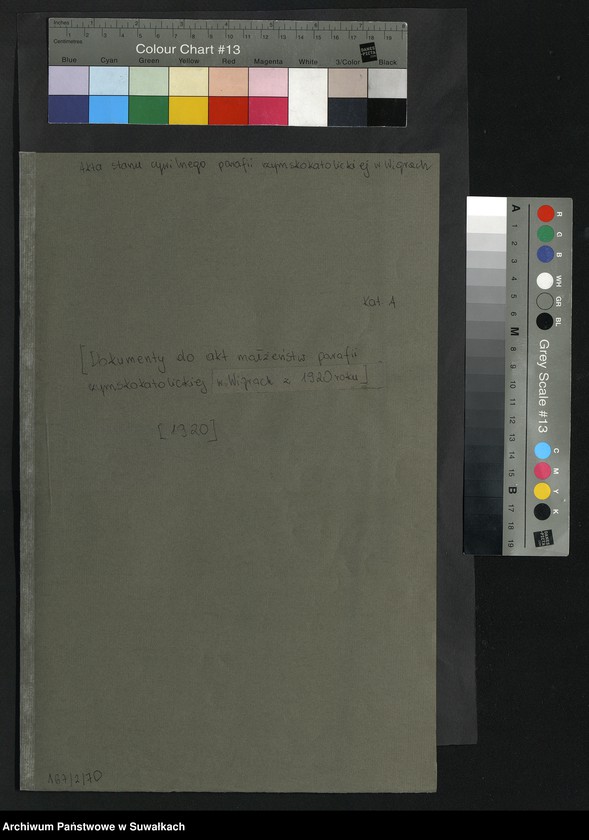 image.from.unit.number "[Dokumenty do akt małżeństw parafii rzymskokatolickiej w Wigrach z 1920 roku]"