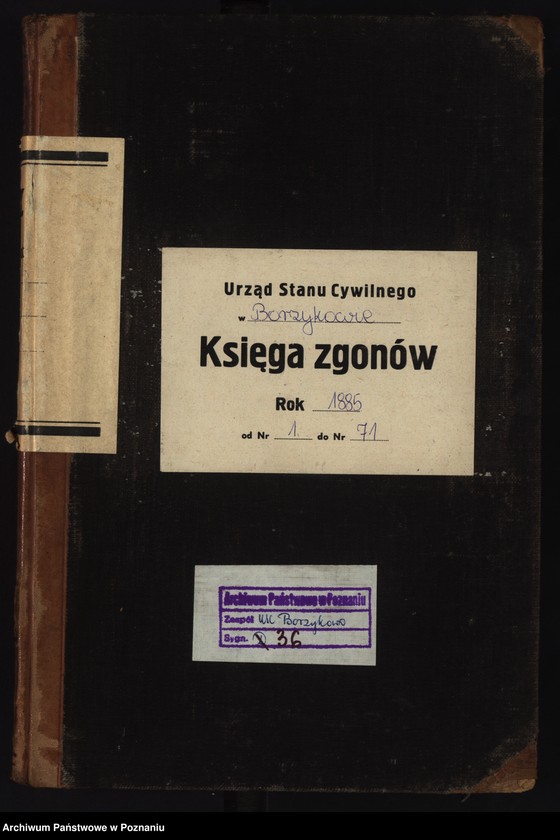 Obraz 2 z jednostki "Księga zgonów"