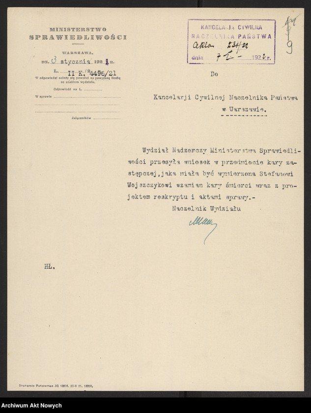 image.from.unit.number "Ułaskawienia z b. Kongresówki - uwzględnione, dotyczące: gorzelnictwa, kradzieży, usuwania sublokatorów, pobicia, zabójstw, przemytu, łapownictwa, fałszerstwa"