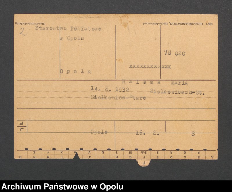 Obraz 4 z jednostki "[Smyrek Viktor, ur. 15.9.1910 Bitschin]"