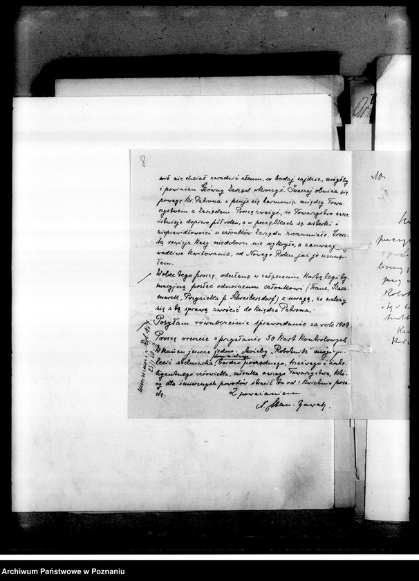 Obraz 12 z jednostki "Sprawozdania z działalności, korespondencja"