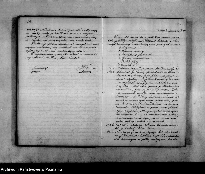 Obraz 10 z jednostki "Protokoły zebrań zarządu, plenarne"