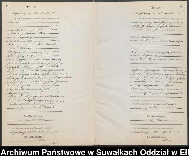 image.from.unit.number "Sterbe-Neben-Register des Preussischen Standes-Amtes Angerburg Kreis Angerburg"