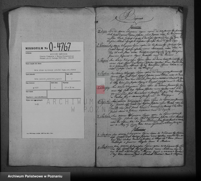 image.from.unit.number "Księga narodzonych, zaślubionych i zmarłych"