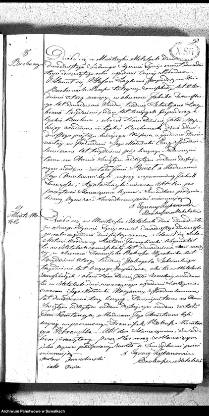 image.from.unit.number "Duplikat Aktów Urzędnika Stanu Cywilnego Katolików Parafii Metelskiey Urodzonych, Zaślubionych y Zmarłych Od 1 Stycznia do 1 Grudnia 1829"