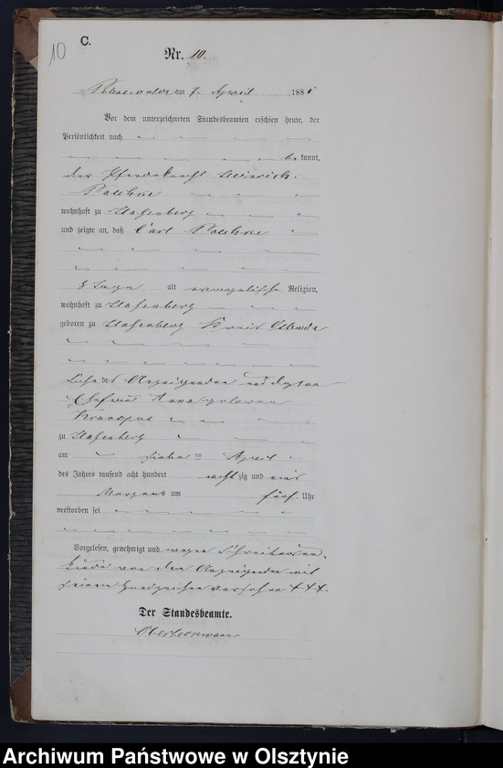 image.from.unit.number "Sterbe-Haupt-Register Nr 1 - 33"