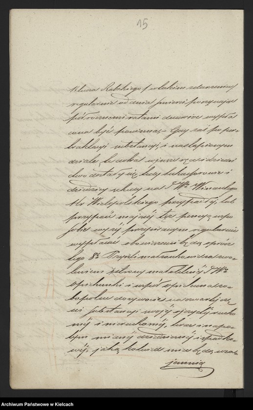 image.from.unit.number "Akta Edwarda Grabowskiego obrońcy przy Senacie w sprawie hr. Wielopolskich przeciwko ks. Jabłońskiej, hr. Potulickiej i innym /o dobra Przęsławice i Niegardów/"