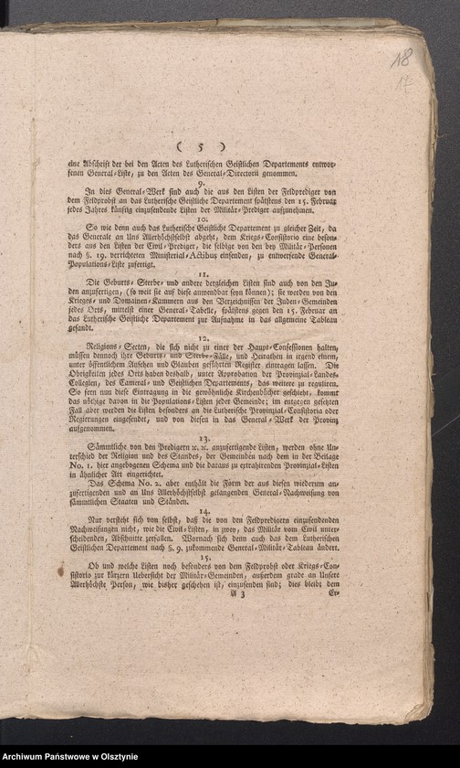 image.from.unit.number "Königliche Verordnungwegen Anfertigung und Einsendung der Jährlichen Populations Listen"