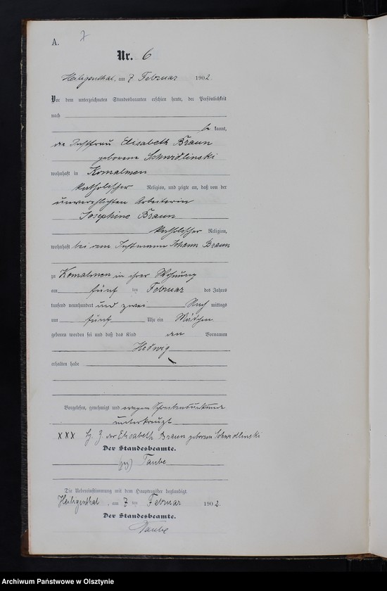 image.from.unit.number "Geburts-Neben-Register Nr 1 - 58"