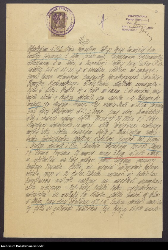 Obraz 4 z jednostki "Sulim Mielnik, Salomon Rosenberg- Kurier-Sulim Mielnik i S-ka- przedsiębiorstwo pocztowej ekspedycji i przesyłek"