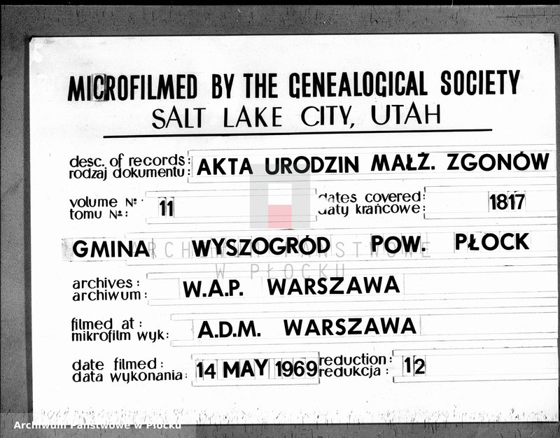 image.from.unit.number "Akta urodzeń, małżeństw i zgonów"