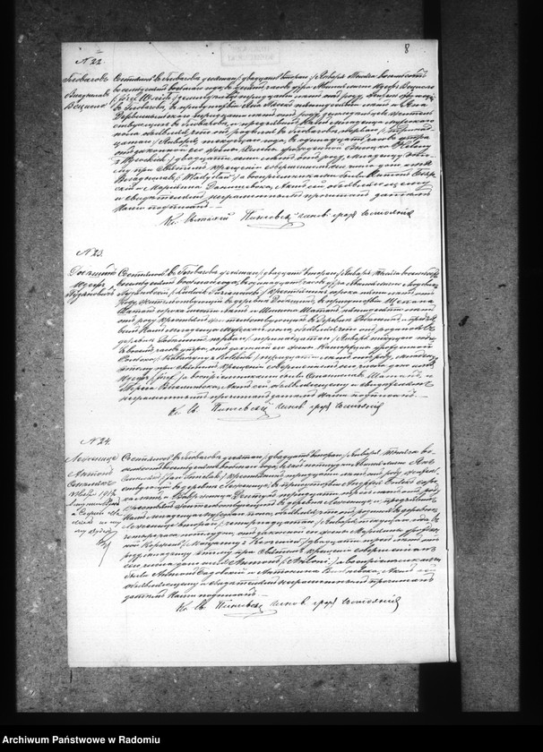 image.from.unit.number "Dublikat aktov graždanskago sostoâniâ ob urodivših, brakosoče6avšihsâ i umerših v prihoda Glovačev za 1888 god"