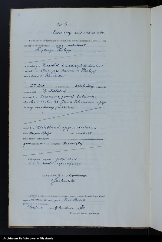 image.from.unit.number "Księga zgonów Nr 1-40, 1-38, 1-41,1-39,1-41,1-42 /przepisana w języku polskim z oryginału niemieckiego w 1950r. /"