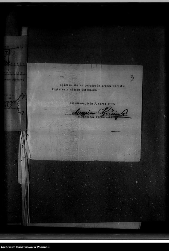 Obraz 7 z jednostki "Miasto Gniewkowo; członkowie magistratu"