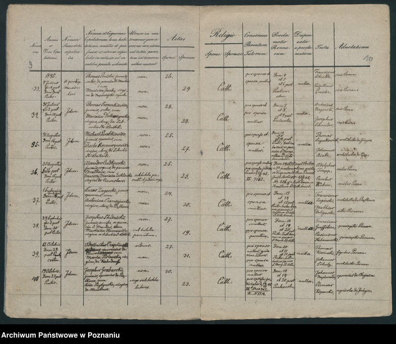 Obraz 7 z jednostki "Księga małżeństw"