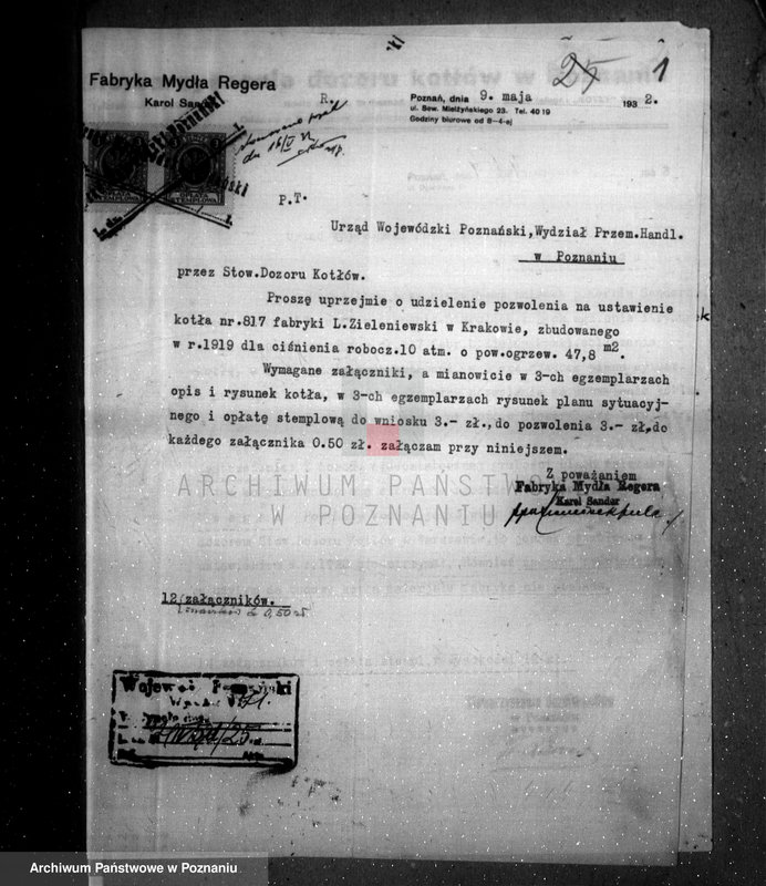 Obraz 5 z jednostki "Fabryka mydła Regera w Poznaniu nr woj. 30982"