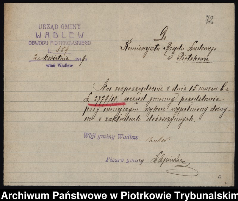 image.from.collection.number "Ochronki, szpitale i przytułki dla starców i kalek. Trudne realia piotrkowskiej służby zdrowia u progu niepodległości111"