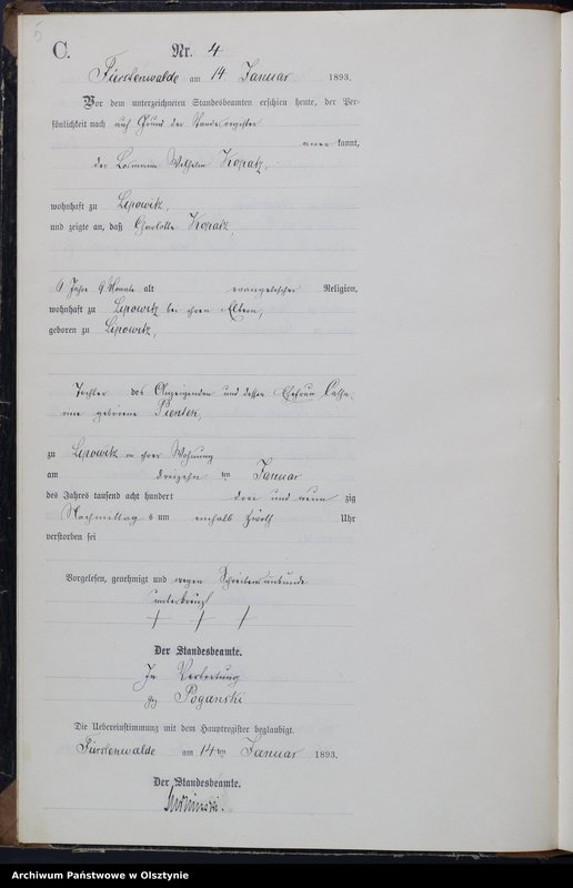 image.from.unit.number "Sterbe-Neben-Register Nr 1 - 114"