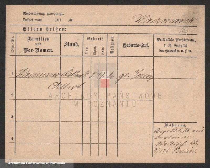 Obraz 16 z jednostki "Kaczmarek A-H (samotni mężczyźni)"