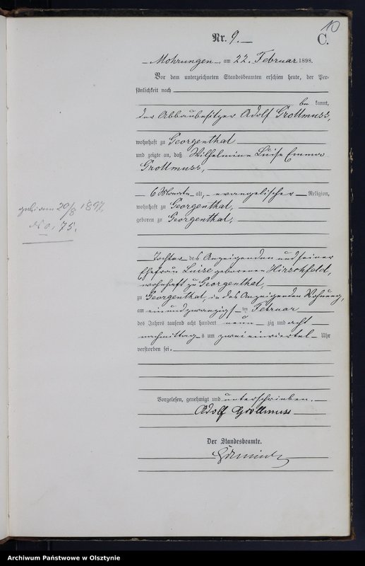 image.from.unit.number "Sterbe-Haupt-Register Nr 1 - 69"