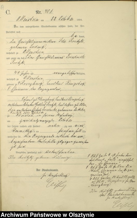 image.from.unit.number "Sterbe-Haupt-Register Tom II,Nr 386 - 494"